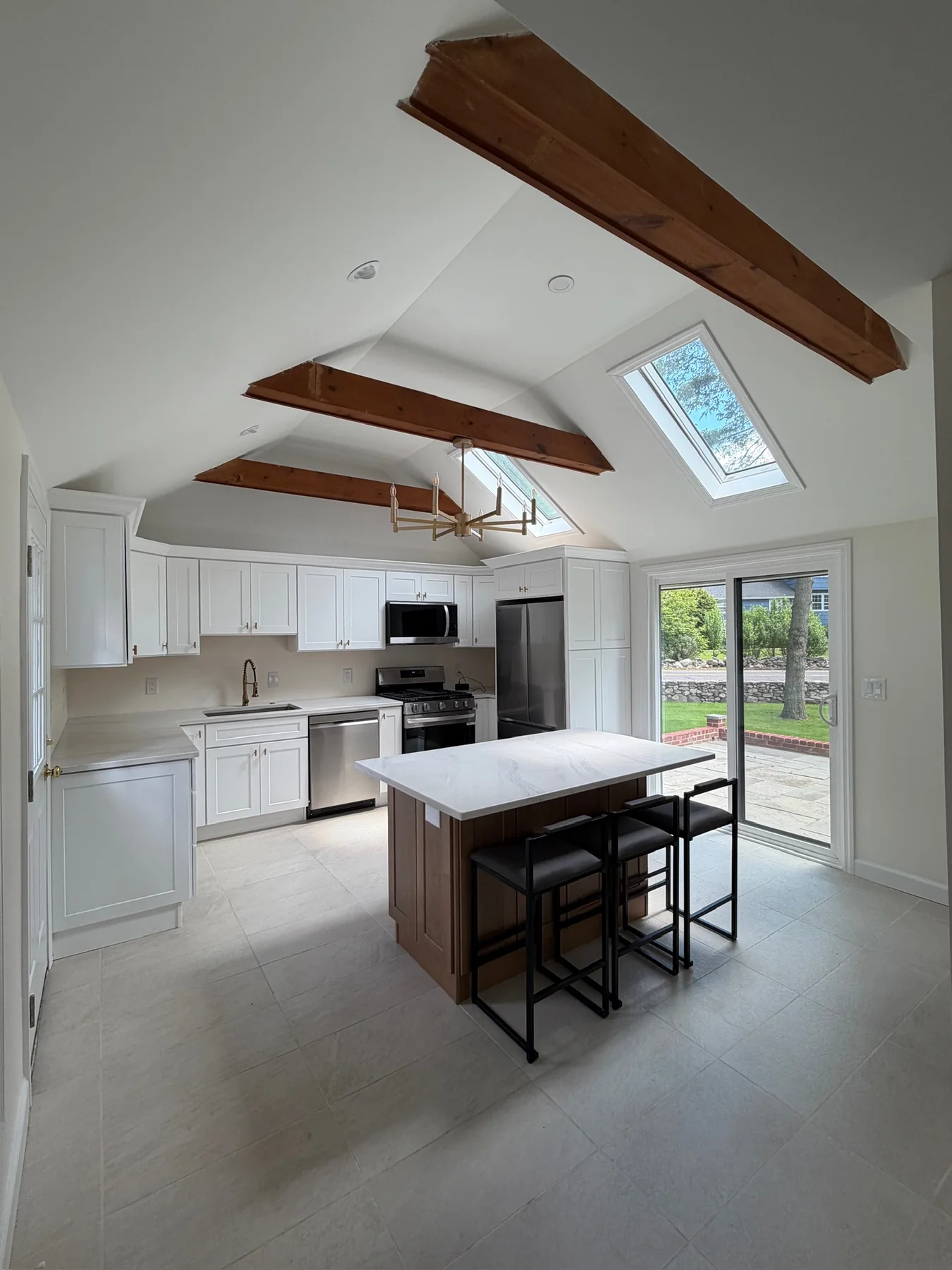 Completed kitchen renovation